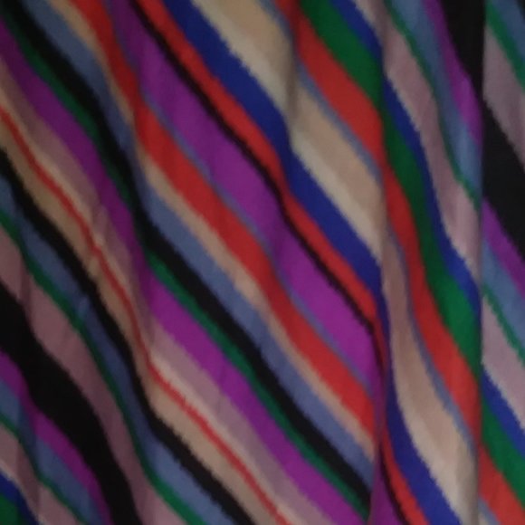 Xhileration Multicolored High Low Striped Strapless Dress Med. - Picture 5 of 6